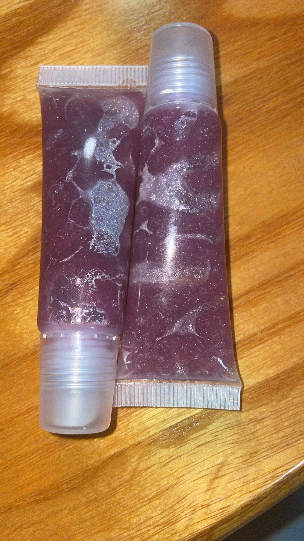 Black cherry lip gloss